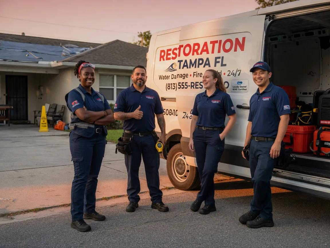 Water Damage Restoration company in South English, IA