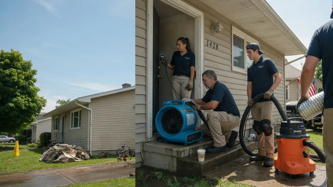 Water Damage Restoration in South English, IA near me